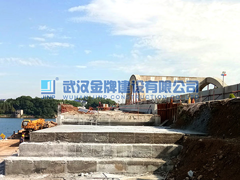 岳阳泡沫轻质土桥台背路基填筑